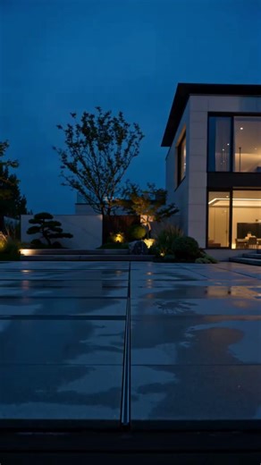 Garden Plaza In-Ground LED Strip Lighting | Modern Outdoor Architectural Lighting Solution