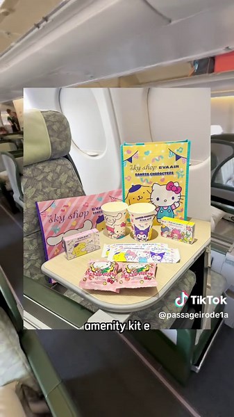 Voo Temático da Hello Kitty: Experiência Única com a EVA Air