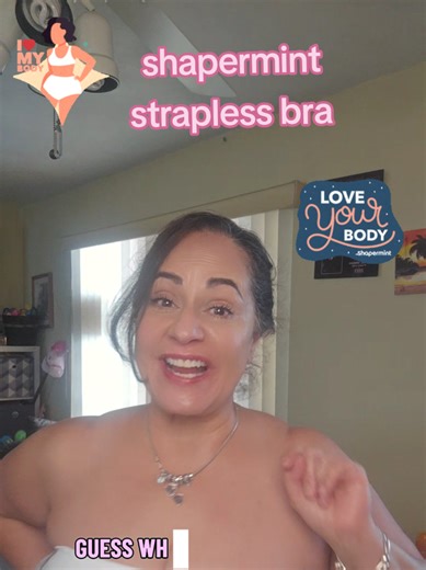 Shapermint truekind convertible Strapless Bandeau Bra. @Shapermint #shapermint #shapewear #straplessbra #tiktokshopcreatorpicks #tiktokshopstockup