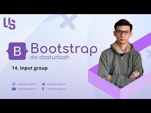 Bootstrap | 14. Input group