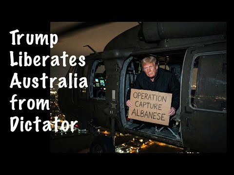Pauline Hanson and Trump Capture Australian Dictator Parody | Al Albanese
