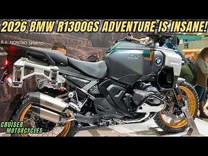 BMW IS BACK! THE 2026 R1300GS CHANGES EVERYTHING AND MOST INSANE!