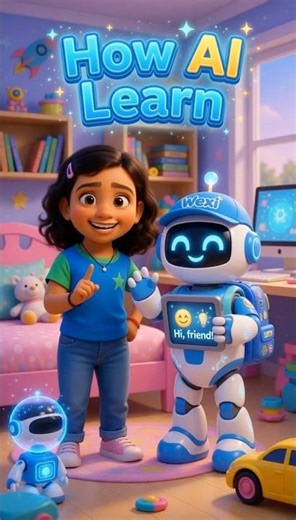 Does AI Go to School? 🤖 How AI Learns! | Ishi & Wexi