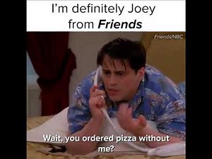 Friends Joey doesn't share food compilation