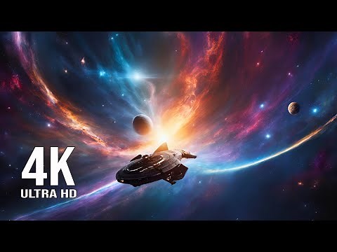 🌌 Interstellar Space Travel in 4K HDR | Deep Journey Through the Universe with Ambient Music 🚀