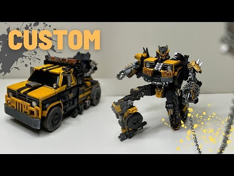Transformers Rise of the Beasts Battletrap | CUSTOM | Repaint Tutorial | Studio Series 99 | 变形金刚玩具
