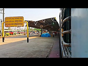 Train Arriving At Bangalore City Junction Train Station!
