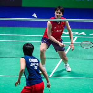 It's the Olympic champion 🆚 the world champion. And Ben Beckman is tipping a win for the 🇯🇵 favourite. #BWFWorldChampionships #Tokyo2022 | BWF — Badminton World Federation