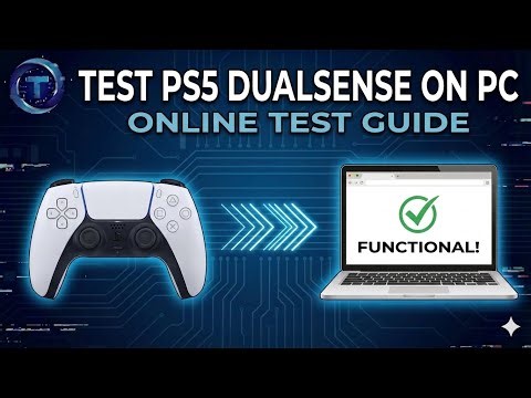 PS5 DualSense Controller Drift Test: How to Check Your Gamepad on PC