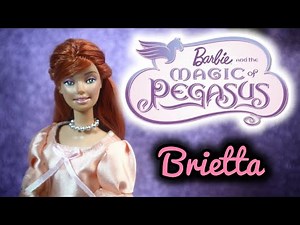 BARBIE BRIETTA CUSTOM BARBIE AND THE MAGIC OF PEGASUS [DIY REPAINTING]