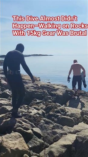 Diving With 100 Pounds Of Gear - A BRUTAL Challenge