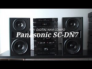 1991年 バブルコンポ Panasonic SC-DN7 BEYOND THE TIME/TMNETWORK