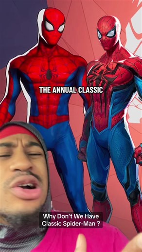 Why Don’t We Have Classic Spider-Man ? #marvel #marvelrivals #spiderman #fyp #foryoupage