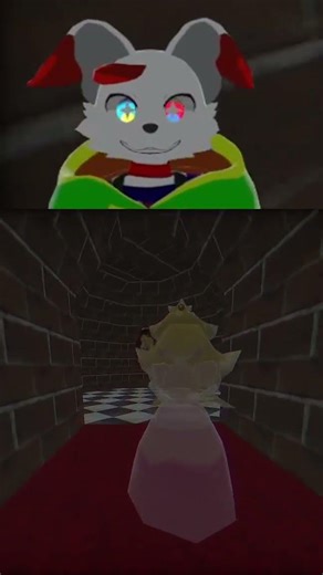 Creppy Mario Map | #VRChat | #B3313 #LiminalHorror #Horror #Spooky #Furry