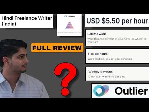 Outlier Hindi Writer Job | Full Review India | Outlier AI Hindi Freelance Job Explained |Apply Guide