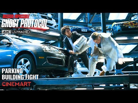 MISSION: IMPOSSIBLE - GHOST PROTOCOL (2011) | Parking Garage Fight | Final Fight Scene 4K UHD
