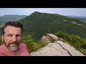 Chained Rock Walk Though near Pineville Kentucky
