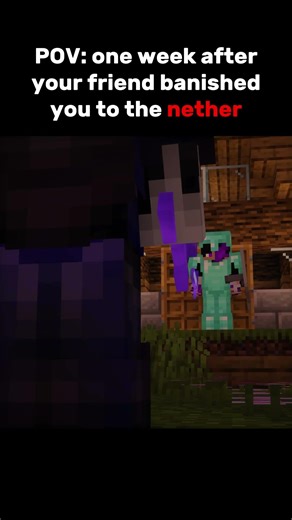 POV: u get banished to the nether #mha #shorts #gaming