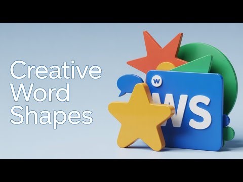 MS-Word Shapes Design |ShapesPractice Design |Microsoft Word Shapes