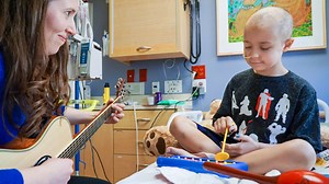 11K views · 142 reactions | We do everything in our power to help sick kids heal and cope when they’re staying with us in the hospital. This is why we’re so excited to give you a glimpse at our new Music Therapy program!  Help us raise $10,000 by Sunday, March 26 so we can complete our instrument collection and provide music therapy to 200 more children. Donate today: uwhealthkids.org/donatemusic. | UW Health Kids | Facebook