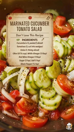 1.1M views · 7.7K reactions | 勒 FRESH & TANGY MARINATED CUCUMBER...