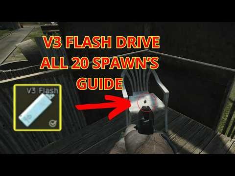 20 V3 Flash Drive Spawn Locations on Lighthouse | DSP Reflash & Lightkeeper Access | EFT