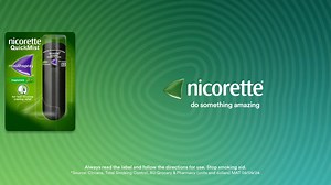Quit smoking this New Year - relieve nicotine cravings with help from the No.1 Stop Smoking Brand in Australia*. Always read the label and follow the directions for use. Stop smoking aid. *Source: Circana, Total Smoking Control, AU Grocery & Pharmacy (units and dollars) MAT to 08/09/24. | Nicorette ANZ