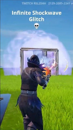 INFINITE SHOCKWAVE GLITCH💀#fortnite #shorts #gaming