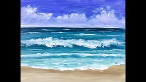 3.2K views · 105 reactions | NOTE: We are experiencing server slowness, so this tutorial has been delayed. It will be posted shortly Make a little space for creating and fill it with inspiring things  . . If you want to follow along and paint this little beach scape, I’ll be posting a free REAL TIME TUTORIAL this Friday  . MUSIC BY: Christine Bougie | Jesse Robertson & Keep It Colourful | Facebook