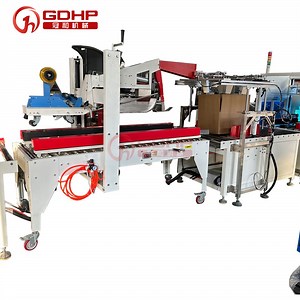 [Hot Item] Robotic Arm Carton Box Fully Automatic Unpacking Folding Sealing Packaging Machine