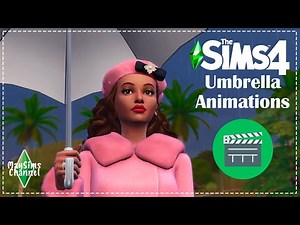 The Sims 4 Animations | Umbrella Pack (Standing) - Download free