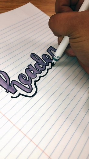 Header idea! super easy, and compatible with any colors :) comment: did u guys like my lives? #fyp #foryoupage