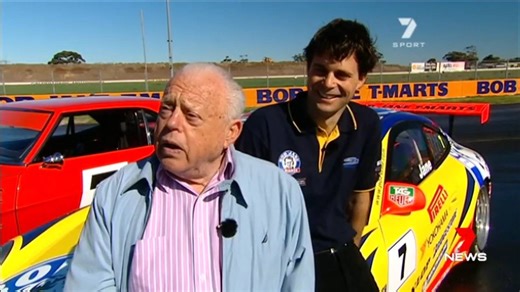 Motor racing legend Bob Jane has passed away aged 88. His illustrious sporting career and successful tyre business were marred by a recent family dispute and a prostate cancer battle. www.7plus.com.au/news #7News | 7NEWS Brisbane