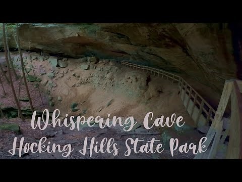Hocking Hills State Park: Whispering Cave Loop Trail from Old Man's Cave