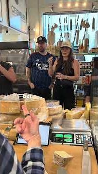 The spiciest cheese we have in the cheese store of beverly hills #cheesemonger #cheese