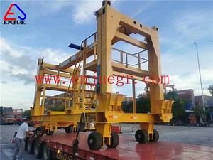 [Hot Item] 50ton 20-40-45 Feet Movable Over Height Lifting Spreader Adapter with Wheels for Bromma Zpmc Speader Reach Stacker