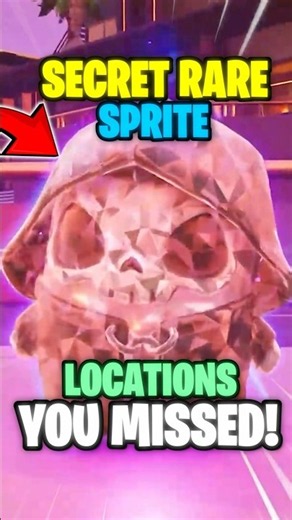 SECRET Fortnite Sprite Locations YOU Missed! 😱