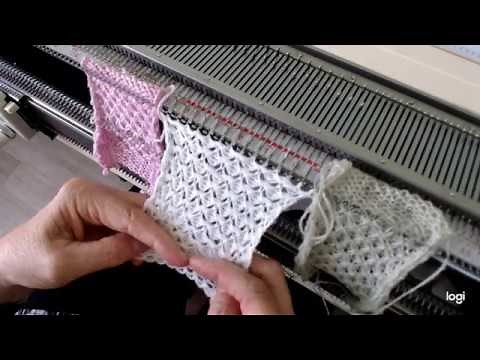 Tuto du 08/09/19 :point jetés sur la machine Brother KH 800