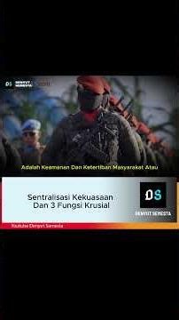 Centralization of Power and 3 Crucial Functions