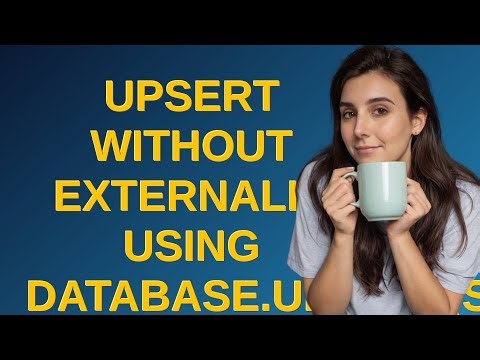 Salesforce: Upsert without ExternalId using Database.upsert(sObjectToUpsert, false);?