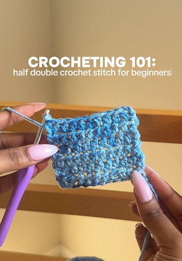 Half Double Crochet Tutorial for Beginners