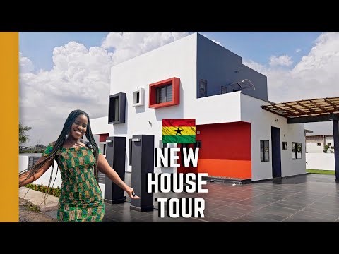 GHANA HOUSE TOUR | A BEAUTIFUL HOUSE IN ACCRA GHANA (ACCRA'S FIRST FULL SERVICE GOLF ESTATE)