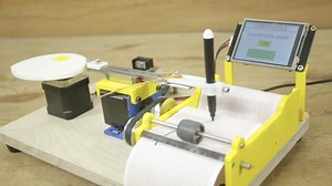 Nifty cam-following plotter can draw many shapes | Arduino Blog