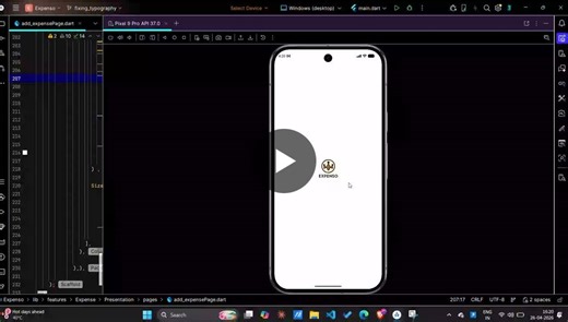#flutter #supabase #buildinpublic #indiandev #btech #mobileapp #expensetracker | Jasleen Kaur