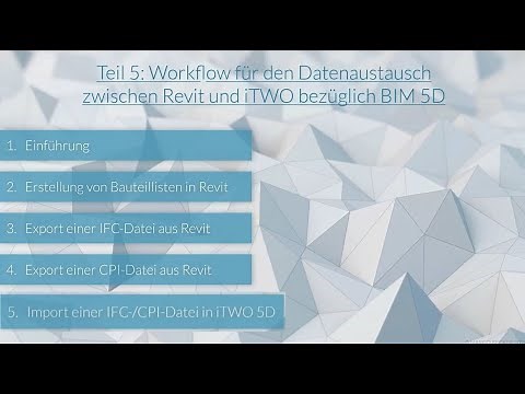 BIM Workflow für den Datenaustausch zwischen Revit und iTWO (5/5) - Mengenermittlung in iTWO
