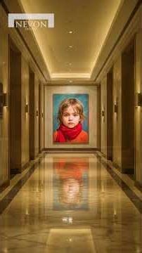 Modern Hotel Interior Designs with Digital Art LED Screens