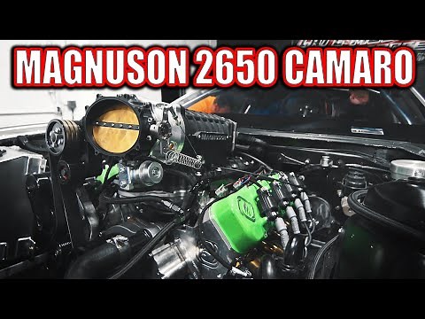 Magnuson 2650 5th Gen Camaro makes BIG Power