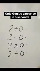 3.3K views · 65 comments | Only Genius Can solve in 5 seconds #genius #geniuschallenge #solve #maths #mathematics #mathstutor #mathsteacher #mathtest #braintest #brainteaser #BrainTeaserChallenge #MathematicsChallenge #fbreels #viralreels #trendingreels #brainpower #mathsucks #mathstudent #mathsisfun #quickmaths #mathsclass #mathstricks #mathsjokes #mathslover #mathproblems #mathsquiz #mathmock #mathsnotes #mathslessons | AITA Stories | Facebook