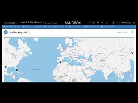 PowerApps Component Framework (PCF) - Azure Maps
