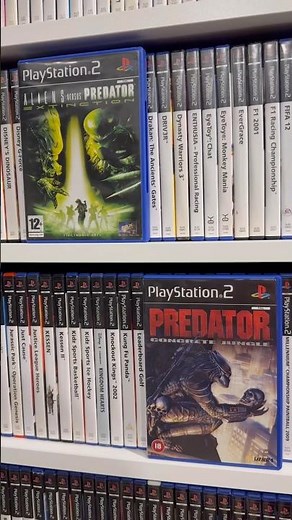 All Predator games on PlayStation 2 🛸👽💥 #predator #alien #ps2 #playstation #shorts